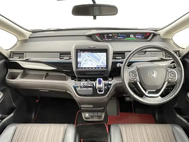 ホンダ フリード ハイブリット モデューロX ホンダセンシング 千葉県 2019(令1)年 7.3万km ホワイトオーキッドパール 禁煙車/ホンダセンシング/・衝突軽減ブレーキ〈CMBS〉/・誤発進抑制機能/・ACC〈アダプティブ・クルーズ・コントロール〉/・LKAS〈車線維持支援システム〉/・歩行者事故低減ステアリング/・路外逸脱抑制機能/・先行車発進お知らせ機能/・標識認識機能/純正9インチメモリナビ/　CD/DVD/BT/フルセグTV/両側パワースライドドア/バックカメラ/ETC/スマートキー&プッシュスタート/電動格納ミラー/革巻きステアリング/ステアリングスイッチ/社外17インチアルミホイール