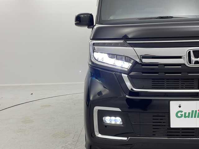 ホンダ Ｎ ＢＯＸ L ターボ 茨城県 2021(令3)年 5.7万km クリスタルブラックパール 純正８型ナビ　バックモニター　フルセグＴＶ　衝突軽減ブレーキ　両側電動スライドドア　ＬＥＤライト　シートヒーター　コーナーセンサー　ビルトインＥＴＣ　横滑り防止装置　スマートキー　純正アルミホイール