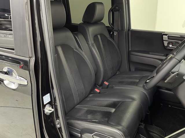 ホンダ Ｎ ＢＯＸ L ターボ 茨城県 2021(令3)年 5.7万km クリスタルブラックパール 純正８型ナビ　バックモニター　フルセグＴＶ　衝突軽減ブレーキ　両側電動スライドドア　ＬＥＤライト　シートヒーター　コーナーセンサー　ビルトインＥＴＣ　横滑り防止装置　スマートキー　純正アルミホイール