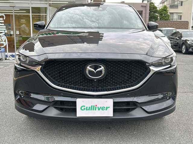 マツダ ＣＸ－５ XD エクスクルーシブモード 大阪府 2020(令2)年 5万km ジェットブラックマイカ スマートブレーキサポート/スマートシティブレーキサポート/AT誤発進抑制機能/レーダークルーズコントロール/車線逸脱警告/ブラインドスポットアシスト/リアクロストラフィックアラート/ドライバーアラート/全方位カメラ/レーンキープアシスト/純正ナビ/フルセグTV/純正アルミホイール/LEDヘッドライト/ETC/スマートキー/プッシュスタート/ヘッドアップディスプレイ/シートヒーター/シートベンチレーション/ステアリングヒーター/パワーバックドア/パーキングセンサー/BOSEサウンドシステム/茶革シートプッシュスタート