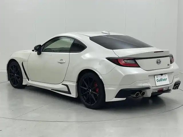 トヨタ ＧＲ８６ RZ 茨城県 2022(令4)年 1.2万km クリスタルホワイトパール 社外9型フローティングナビ/バックカメラ/フルセグ/GRスポイラー（F/S/R）/GRマフラー/クルーズコントロール/ETC/シートヒーター/純正18インチAW/LEDヘッドライト/スマートキー