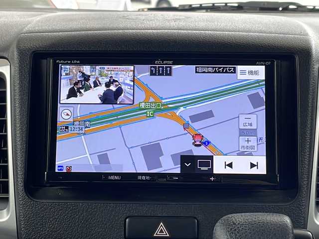 スズキ スペーシア G リミテッド 福岡県 2017(平29)年 4.7万km ブルーイッシュブラックパール3 運転席シートヒーター　/ビルトインＥＴＣ　/前方ドライブレコーダー　/ＥＣＬＩＰＳＥナビ（Ｂｌｏｏｔｏｏｔｈ・ＣＤ・ラジオ・フルセグＴＶ）　/両側スライドドア　/ドアバイザー/レーンキープアシスト　/衝突被害軽減システム/オートライト/アイドリングストップ/横滑り防止機能/パワーステアリング/パワーウィンドウ/純正フロアマット/スペアキー1本/スマートキー/保証書/取扱説明書