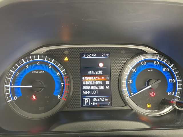 三菱 ｅＫクロススペース G 長野県 2021(令3)年 3.7万km アメジストブラック/シルキーホワイト メモリナビ/AVIC-RQ991/BT/USB/HDMI/SD/CD/DVD/追従式クルーズコントロール/マイパイロット/バックカメラ/前後コーナーセンサー/車線逸脱防止支援/車線逸脱警報/社外前後ドライブレコーダー/FC-DR-212W/社外ビルトインETC/エンジンスターター/フォグランプ/ヘッドライトレベライザー/前席シートヒーター/ドアバイザー/アイドリングストップ/ステアリングスイッチ/電動格納ウインカーミラー/電子パーキングブレーキ/オートホールドブレーキ/先行車発進告知機能/標識認識機能/速度標識表示機能/純正15インチアルミホイール装着/シートリフター/プッシュスタート/スマートキー