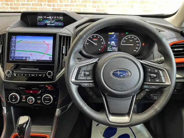 スバル フォレスター ハイブリッド X－ブレイク 岩手県 2021(令3)年 3.4万km クリスタルホワイトP ４WD/e-BOXER/ルーフレール/アイサイトツーリングアシスト/プリクラッシュブレーキ/全車速追従機能付きクルーズコントロール/アクティブレーンキープ/AT誤発進抑制機能/コーナーセンサー/ステアリング連動ヘッドランプ/X-MODE/ヒルディセントコントロール/パワーシート/シートヒーター/ステアリングヒーター/純正ナビ/（CD/DVD/フルセグ/USB/Bluetooth）/ステアリングスイッチ/バックカメラ・サイドカメラ/ETC2.0/ドライブレコーダー/LEDヘッドライト/純正17インチアルミホイール