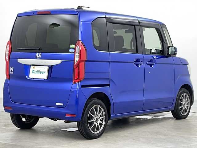 ホンダ Ｎ ＢＯＸ G ホンダセンシング 道央・札幌 2018(平30)年 2.3万km ブリリアントスポーティブルーメタリック2トーン ・4WD/・純正ナビ＆ＴＶ＆ＢＴ＆ＤＶＤ＆ＣＤ＆ＳＤ/・バックカメラ/・Ｈｏｎｄａ ＳＥＮＳＩＮＧ/・ＡＣＣ/・ワンオーナー/・寒冷地仕様/・前席シートヒーター/・ドアミラーヒーター/・ビルトインETC/・ＬＥＤヘッドライト/・オートハイビーム/・オートライト/・スマートキー（エンジンスターター一体型）/・スペアキー2本/・冬タイヤスチールホイール付積込