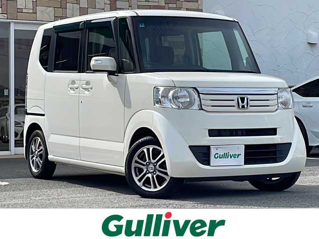 ホンダ Ｎ ＢＯＸ G Lパッケージ 徳島県 2014(平26)年 9.2万km プレミアムホワイトパール 社外7型ナビ　VXM-145VSi/（ラジオ/DISC/BT/SD/ワンセグ）/バックカメラ/両側イージークローザードア/純正14インチアルミホイール/純正フロアマット/ETC/アイドリングストップ/プッシュスタート/運転席ハイトアジャスター/ヘッドランプレベライザー/プラズマクラスター搭載オートエアコン/スマートキー/スペアキー/横滑り防止装置