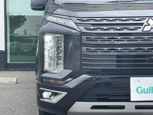 三菱 デリカＤ：５ ジャスパー 和歌山県 2023(令5)年 1.8万km グラファイトグレーメタリック/ブラックマイカ 純正10.14インチナビ/全方位カメラ/BT/CD/DVD/衝突軽減ブレーキ/レーンキープアシスト/レーダークルコン/ブラインドスポットモニター/オートライト/ETC/ドラレコ/両側パワスラ/シートヒーター/ステアリングヒーター/ステアリングリモコン/パドルシフト/パワーシート/オートホールド/純正18インチアルミ/レザー調シートカバー