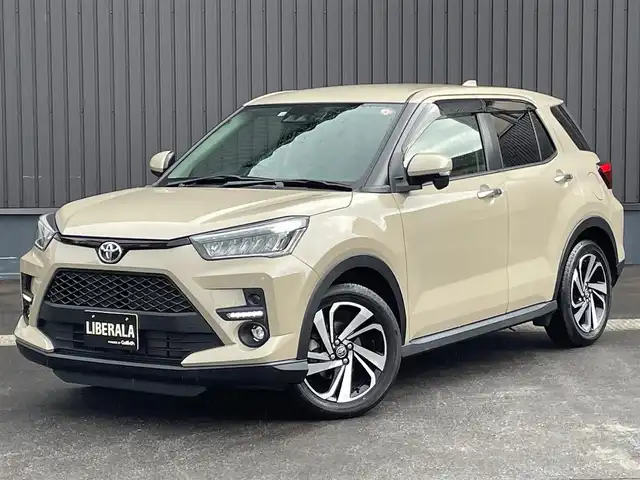 トヨタ ライズ Z 青森県 2022(令4)年 3.5万km ナチュラルベージュマイカM /４WD/IC付ターボ/寒冷地仕様車/カロッツェリアSDナビ/　（フルセグTV/DVD/Bｔ）/バックカメラ/プリクラッシュセーフティ/ACC/トラクションコントロール/ブレーキアシスト/アイドリングストップ/横滑り防止機能/BSM/LEDオートライト・フォグ/純正ドアバイザー/純正フロアマット/ビルトインETC/前席シートヒーター/革巻きステア・ノブ/オーディオ・ステアスイッチ/前後バンパーソナー/ドラレコ/リア7面プライバシーガラス/W/サイド/カーテンエアバッグ/ABS/スマートキーｘ２/保証書・取説