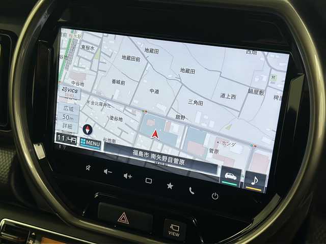 スズキ ハスラー Jスタイル Ⅱ ターボ 福島県 2023(令5)年 1.1万km シフォンアイボリーメタリック/ウッディブラウン2トーンルーフ /禁煙車　//純正９型ナビ　//全周囲カメラ　//ＥＴＣ　//フルセグ　//ドラレコ　//衝突軽減装置　//レーダークルーズ　//スマートキー　//前席シートヒーター　//パドルシフト　//オートライト　//オートエアコン　//クリアランスソナー