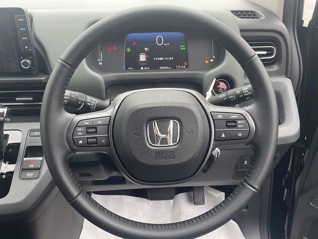 ホンダ フリード ハイブリット e:HEV クロスター 三重県 2025(令7)年 0.1千km 黒 純正９インチコネクトナビ/アップルカープレイ/ＢＳＭ/両側パワースライドドア/バックカメラ/前席シートヒーター/追従クルーズコントロール/コーナーセンサー/ＵＳＢ給電/ＬＥＤ/ハーフレザーシート/ステアリングリモコン/禁煙車