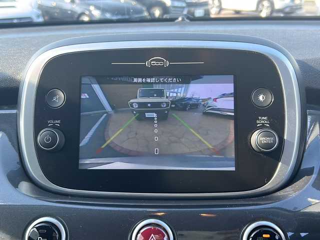 フィアット ５００Ｘ ポップスタープラス 佐賀県 2018(平30)年 4.2万km グレー 純正ナビ/追従走行付きクルーズコントロール/Bluetooth接続/USB入力端子/ETC/バックカメラ/AUX/前席パワーシート/前後コーナーセンサー/純正フロアマット/ABS/前後コーナーセンサー/レーンキープアシスト/盗難防止装置/オートライト/LEDライト/衝突被害軽減システム/クリアランスソナー/革巻ステアリング/ステアリングスイッチ/ブラインドスポットモニター/エンジンスタートボタン/保証書/取扱説明書/記録簿/アイドリングストップ/スマートキー/スペアキー有/THULE/色コード:679ファッショングレー