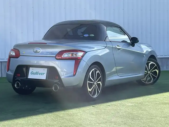 ダイハツ コペン ローブ S 香川県 2019(平31)年 2万km リキッドシルバーM 純正メモリーナビ/バックカメラ/ＨＫＳスポーツマフラー/フロントタワーバー/ＲＥＣＡＲＯシート/ビルシュタイン/ＭＯＭＯステアリング/パドルシフト/シートヒーター/ＬＥＤヘッドライト/フォグライト/前方ドライブレコーダー/ＥＴＣ/純正16インチAW/純正フロアマット/スマートキー