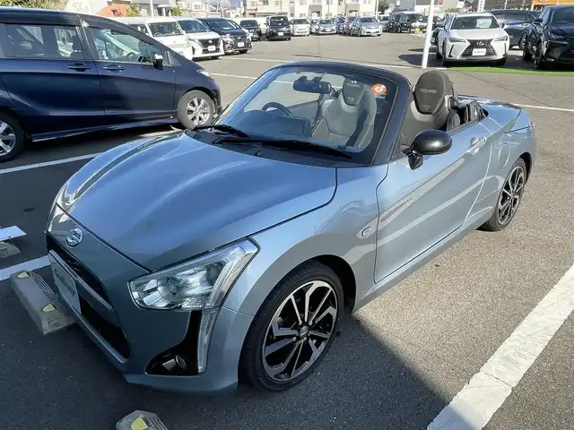 ダイハツ コペン ローブ S 香川県 2019(平31)年 2万km リキッドシルバーM 純正メモリーナビ/バックカメラ/ＨＫＳスポーツマフラー/フロントタワーバー/ＲＥＣＡＲＯシート/ビルシュタイン/ＭＯＭＯステアリング/パドルシフト/シートヒーター/ＬＥＤヘッドライト/フォグライト/前方ドライブレコーダー/ＥＴＣ/純正16インチAW/純正フロアマット/スマートキー