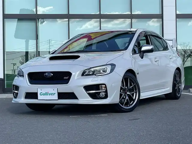 スバル ＷＲＸ ＳＴＩ STI タイプS 和歌山県 2015(平27)年 12.3万km クリスタルホワイトP 6速MT/純正7インチナビ（CN-LR710D)/バックカメラ/フルセグTV/横滑り防止/オートライト/前後コーナーセンサー/ビルトインETC/シートヒーター/シートメモリー/パワーシート/LEDヘッドライト/フォグランプ/ステアリングリモコン