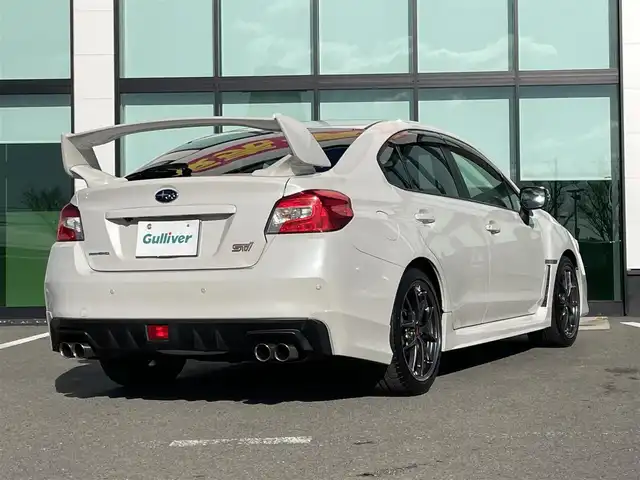 スバル ＷＲＸ ＳＴＩ STI タイプS 和歌山県 2015(平27)年 12.3万km クリスタルホワイトP 6速MT/純正7インチナビ（CN-LR710D)/バックカメラ/フルセグTV/横滑り防止/オートライト/前後コーナーセンサー/ビルトインETC/シートヒーター/シートメモリー/パワーシート/LEDヘッドライト/フォグランプ/ステアリングリモコン