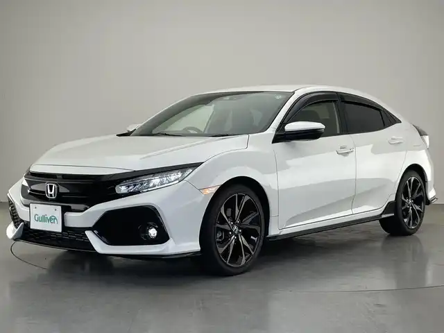 ホンダ シビック ハッチバック ホンダセンシング 愛知県 2019(令1)年 2.9万km ホワイトオーキッドパール 純正ナビ　フルセグＴＶ　Ｂｌｕｅｔｏｏｔｈ　バックカメラ　シートヒーター　純正ドラレコナビ連動　ＥＴＣ　ホンダセンシング　衝突軽減　追従クルコン　コーナーセンサー　ＬＥＤオートライト　フォグ　禁煙車