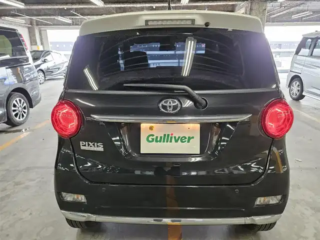 トヨタ ピクシスジョイ F Gターボ SAⅢ プライムコレ 宮崎県 2021(令3)年 5.7万km ブラックマイカメタリック 〇ワンオーナー/〇社外ナビ/〇フルセグTV/〇バックカメラ/〇ETC/〇スマートアシスト３/〇衝突回避支援ブレーキ機能（対車両・歩行者）/〇衝突警報機能/〇車線逸脱警報機能/〇LEDヘッドランプ/〇オートライト/〇オートエアコン/〇シルバー加飾付き革巻きステアリングホイール/〇ステアリングスイッチ/〇ブラック合皮シート/〇前席シートヒーター/〇純正15インチアルミ/〇キーフリーシステム/プッシュボタンスタート/〇禁煙車