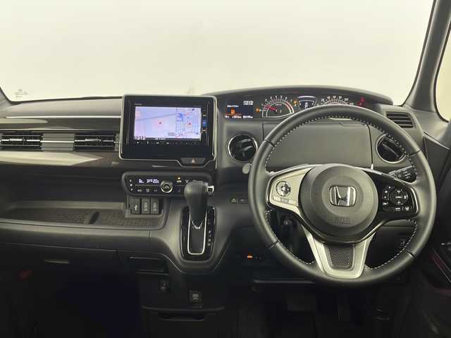 ホンダ Ｎ ＢＯＸ カスタム G L ターボ ホンダセンシング 新潟県 2019(平31)年 3.2万km クリスタルブラックパール ４WD/ホンダセンシング/ターボ/ワンオーナー/禁煙車/社外SDナビ/　　CD/DVD/AM/FM/フルセグ/BT/SD/iPod/バックモニター/両側パワースライドドア/アダプティブクルーズコントロール/LEDオートライト/ハーフレザーシート/前席シートヒーター/15インチ純正アルミホイール付/パドルシフト/ステアリングスイッチ/USBポート/後席サンシェード/スペアキー/スマートキー/ETC