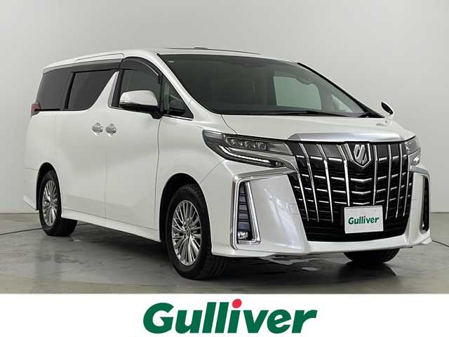 トヨタ アルファードハイブリット SR Cパッケージ 道央・札幌 2022(令4)年 3.8万km ホワイトパールクリスタルシャイン ・４WD /ハイブリッド/寒冷地仕様/・トヨタセーフティセンス/・プリクラッシュセーフティ/・レーダークルーズコントロール/・ブラインドスポットモニター/・純正ディスプレイ　ナビ付/・Bluetooth/CD/DVD/USB/フルセグTV/・AndroidAuto/AppleCarPlay/・バックカメラ/・両側パワースライドドア/・純正フリップダウンモニター/・レザーシート/全席パワーシート/・前席シートヒーター/前席エアシート/・電動リアゲート/ステアリングヒーター/・LEDヘッドライト/オートライト/・オートマチックハイビーム/・デジタルインナーミラー/・ブラインドスポットモニター/・レーンキープアシスト/・盗難防止装置/横滑り防止装置/・ETC/ABS/・積込スタッドレスタイヤAW付