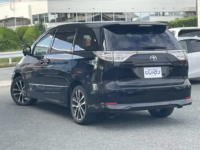 トヨタ エスティマ アエラス 愛知県 2013(平25)年 9.6万km ブラック (株)IDOMが運営する【じしゃロン豊川店】の自社ローン専用車両になります。こちらは現金またはオートローンご利用時の価格です。自社ローンご希望の方は別途その旨お申付け下さい/純正HDDナビ/　　〇ワンセグTV/　　〇Bluetooth/　　〇CD/DVD/社外フリップダウンモニター（アルパイン）/クルーズコントロール/ガラスルーフ/両側パワースライドドア/ETC/バックカメラ/純正AW/前後ドライブレコーダー