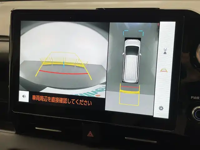 トヨタ ヴォクシー ハイブリッド S－G 愛知県 2022(令4)年 4万km アティチュードブラックマイカ 純正１０．５型ディスプレイナビ　全方位カメラ　禁煙車　純正１４型後席モニター　トヨタチームメイト　アドバンスドパーク　ＤＶＤデッキ　フルセグＴＶ　ＢＳＭ　ＨＤＭＩ　衝突軽減　車線逸脱　追従クルコン　ＡＣ１００Ｖ　セーフティセンス　コーナーセンサー　LEDオートライト　オートハイビーム　純正アルミホイール
