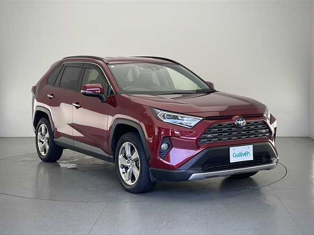 トヨタ ＲＡＶ４ ハイブリッドG 長野県 2020(令2)年 4万km センシュアルレッドマイカ 4WD/純正SDナビ（型番：NSZT-Y68T)/（フルセグTV＆CD＆USB＆SD＆HDMI＆FM・AM）/バックカメラ/トヨタセーフティーセンス/LTA/PCS/BSM/RCTA/PKSB/RSA/レーダークルーズコントロール/クリアランスソナー/ETC/置くだけ充電/メモリー式パワーシート（D席）/電動リアゲート/ステアリングヒーター/ステアリングスイッチ/シートヒーター（前席）/ドアバイザー/18インチ純正アルミホイール/純正マット/LEDヘッドライト/オートマチックハイビーム/フォグランプ/スマートキー/スペアキー/保証書/取扱説明書