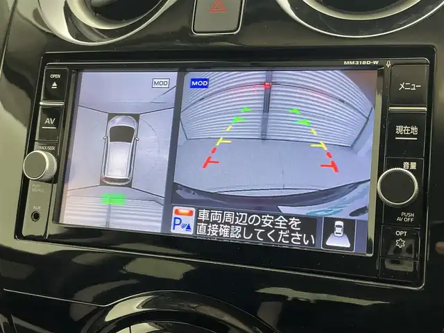 日産 ノート e－パワー X 茨城県 2018(平30)年 2.2万km インペリアルアンバーP 純正ワイドナビ/Bluetooth/フルセグ/radio/CD/DVD/アラウンドビューモニター/ETC/ドラレコ/レーンキープアシスト/前後コーナーセンサー/純正AW/LEDヘッドライト/オートライト/アイドリングストップ