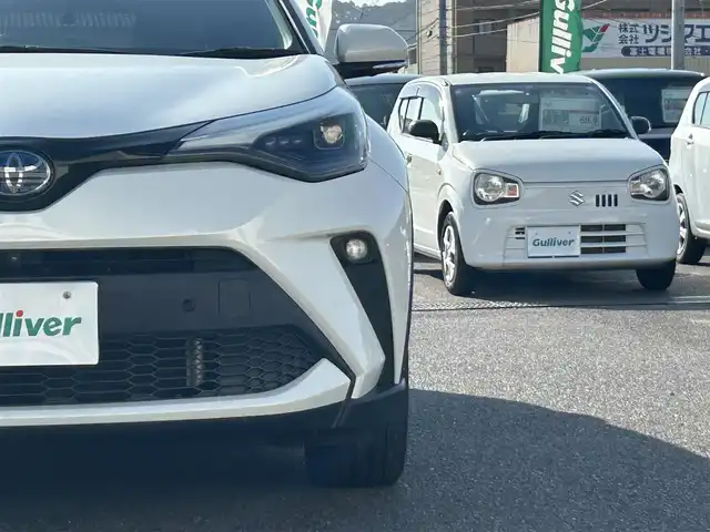 トヨタ Ｃ－ＨＲ G モード ネロセーフティプラスⅡ 広島県 2021(令3)年 3.5万km ホワイトパールクリスタルシャイン ワンオーナー/純正ディスプレイオーディオ/　（Apple Car Play/Android Auto/Bluetooth/AM/FM）/レーダークルーズコントロール/ドライブレコーダー/ビルトインETC/全方位モニター/ブラインドスポットモニター/電子パーキング/オートブレーキホールド/コーナーセンサー/USB入力端子/バックカメラ/純正18インチアルミホイール/純正フロアマット/LEDヘッドライト/フォグランプ/オートマチックハイビーム/衝突被害軽減システム/プッシュスタート/スペアキー