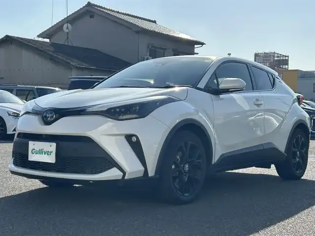 トヨタ Ｃ－ＨＲ G モード ネロセーフティプラスⅡ 広島県 2021(令3)年 3.5万km ホワイトパールクリスタルシャイン ワンオーナー/純正ディスプレイオーディオ/　（Apple Car Play/Android Auto/Bluetooth/AM/FM）/レーダークルーズコントロール/ドライブレコーダー/ビルトインETC/全方位モニター/ブラインドスポットモニター/電子パーキング/オートブレーキホールド/コーナーセンサー/USB入力端子/バックカメラ/純正18インチアルミホイール/純正フロアマット/LEDヘッドライト/フォグランプ/オートマチックハイビーム/衝突被害軽減システム/プッシュスタート/スペアキー