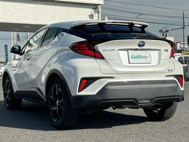 トヨタ Ｃ－ＨＲ G モード ネロセーフティプラスⅡ 広島県 2021(令3)年 3.5万km ホワイトパールクリスタルシャイン ワンオーナー/純正ディスプレイオーディオ/　（Apple Car Play/Android Auto/Bluetooth/AM/FM）/レーダークルーズコントロール/ドライブレコーダー/ビルトインETC/全方位モニター/ブラインドスポットモニター/電子パーキング/オートブレーキホールド/コーナーセンサー/USB入力端子/バックカメラ/純正18インチアルミホイール/純正フロアマット/LEDヘッドライト/フォグランプ/オートマチックハイビーム/衝突被害軽減システム/プッシュスタート/スペアキー