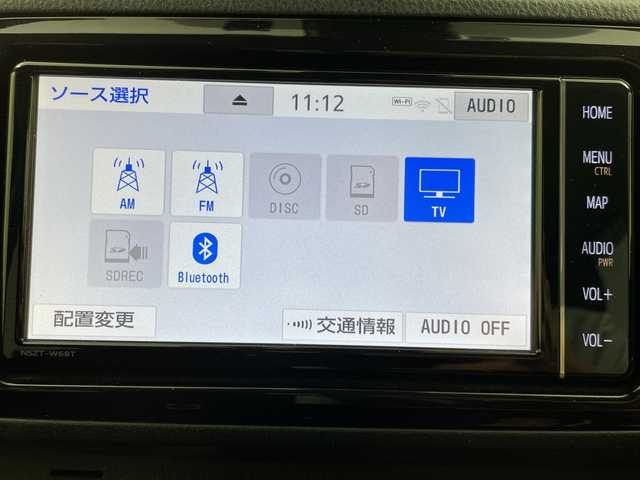 トヨタ ヴィッツ F セーフティーエディションⅢ 岐阜県 2019(令1)年 3.8万km ダークブルーマイカ 純正SDナビ（NSZT-W68T）/フルセグ/BT/DVD/バックカメラ/社外ETC/純正ドライブレコーダー/トヨタセーフティセンス/・プリクラッシュセーフティ/・レーンディパーチャーアラート/・オートマチックハイビーム/・クリアランスソナー/先行車発進/アイドリングストップ/純正フロアマット/サイドバイザー/社外14インチAW/LEDオートライト/フォグランプ