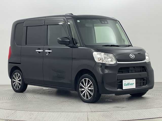 ダイハツ タント X VS SAⅢ 新潟県 2019(平31)年 2.7万km ブラックマイカメタリック 社外ナビ/　　フルセグ/CD/SD/BT/アラウンドビューモニター/両側パワースライドドア/LEDオートライト/オートハイビーム/純正14インチアルミホイール/ステアリングスイッチ/スマートキー/ETC