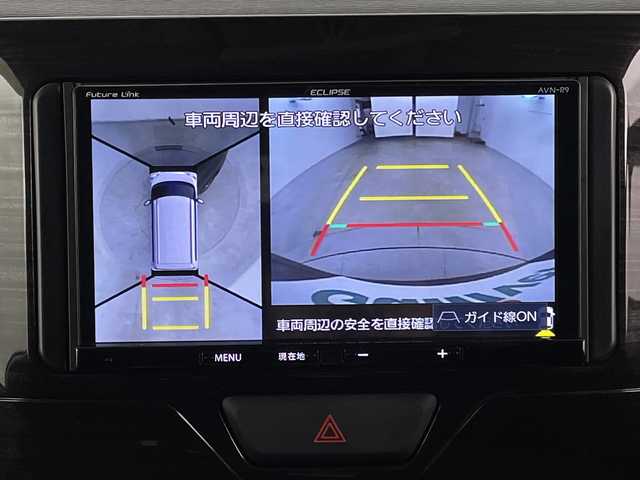 ダイハツ タント X VS SAⅢ 新潟県 2019(平31)年 2.7万km ブラックマイカメタリック 社外ナビ/　　フルセグ/CD/SD/BT/アラウンドビューモニター/両側パワースライドドア/LEDオートライト/オートハイビーム/純正14インチアルミホイール/ステアリングスイッチ/スマートキー/ETC