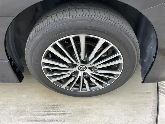 日産 エルグランド 250ハイウェイスターS 岡山県 2022(令4)年 3.8万km 黒 純正10インチナビ/（CD/DVD/BT/TV）/純正12.1インチ後席モニター/全方位カメラ/両側パワースライドドア/電動リアゲート/衝突軽減ブレーキ/レーンアシスト/ブラインドスポットモニター/オートハイビーム/LEDヘッドライト/フォグランプ/ビルトインETC