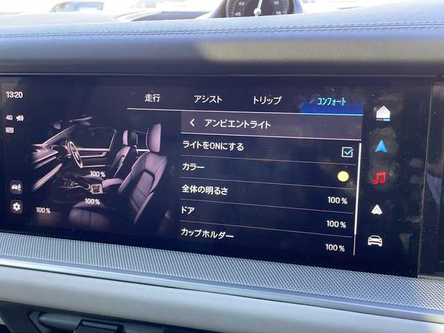 ポルシェ ポルシェ カイエン クーペ 東京都 2024(令6)年 1.2万km グレー 車体色　M9A　クレヨン/スポーツクロノ/新車時保証書　整備記録簿　取扱説明書/ブレーキアシスト/レーンキープアシスト/レーンチェンジアシスト/アダプティブクルーズコントロール/純正ナビ/BT/USB/AppleCarplay/360度カメラ　ETC【2.0】/ドライブレコーダー【前後】/パノラマルーフ【開かない】/レザーシート/シートヒーター/ベンチレーター/フロントメモリー付パワーシート/アクティブサスペンション/スマートキー/LEDヘッドライト/オートライト/パドルシフト付皮巻きハンドル/純正２０インチアルミ