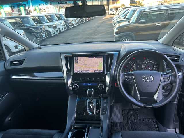 トヨタ ヴェルファイア Z Gエディション 大阪府 2016(平28)年 5.6万km ブラック １０インチナビ（フルセグ/Bluetooth)/フルモデリスタ　/後席モニター　/両側パワスラ/衝突被害軽減システム　/レーンキープアシスト　/横滑り防止装置　/オートマチックハイビーム　/バックカメラ　/パワーシート　/ハーフレザー　/純正アルミホイール/純正フロアマット/純正LEDライト/ビルトインETC/ドライブレコーダー/スペアキー1本