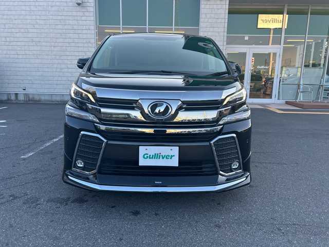 トヨタ ヴェルファイア Z Gエディション 大阪府 2016(平28)年 5.6万km ブラック １０インチナビ（フルセグ/Bluetooth)/フルモデリスタ　/後席モニター　/両側パワスラ/衝突被害軽減システム　/レーンキープアシスト　/横滑り防止装置　/オートマチックハイビーム　/バックカメラ　/パワーシート　/ハーフレザー　/純正アルミホイール/純正フロアマット/純正LEDライト/ビルトインETC/ドライブレコーダー/スペアキー1本