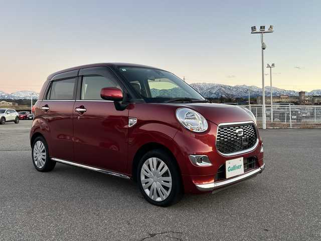 ダイハツ キャスト スタイル X SAⅡ 富山県 2017(平29)年 2.3万km ファイアークォーツレッドM 純正メモリナビゲーション/型番：NMZK-W68D/【CD/DVD/BT/SD/フルセグTV】/バックカメラ/衝突軽減ブレーキ/レーンキープアシスト/アイドリングストップ/純正フロアマット/オートライト/プッシュスタート/スマートキー×２