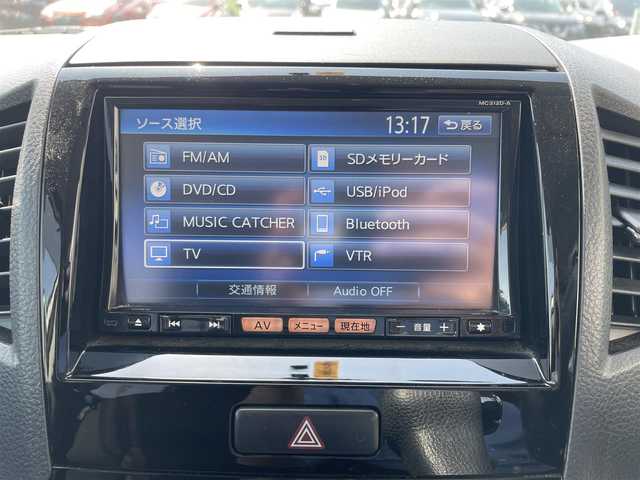 日産 ルークス ハイウェイスター ターボ 富山県 2012(平24)年 6.9万km スノーパールホワイト 純正ナビ(MC312D-A)/AM/FM/CD/DVD/Bluetooth/フルセグTV/バックカメラ/ターボ/ETC/両側パワースライドドア/スマートキー/純正14インチアルミホイール