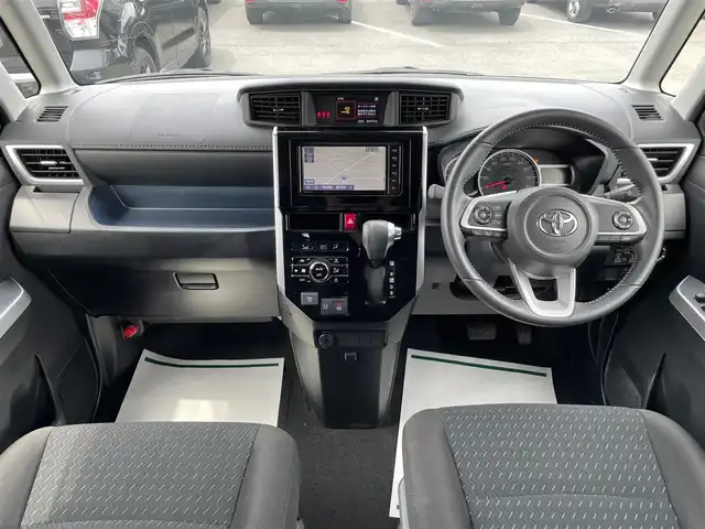 トヨタ ルーミー カスタムG－T 茨城県 2021(令3)年 3.7万km プラムブラウンパールクリスタルシャイン 純正ナビ/【AM・FM・CD・DVD・TV・SD・BT】/レーダークルコン/ETC/全方位カメラ/アイドリングストップ/両側パワスラ/ブレーキホールド/ステリモ/前後コーナーセンサー/オートライト/Fフォグ/LEDライト/純正アルミホイール/ドアバイザー/横滑り防止装置/レーンキープアシスト/衝突被害軽減システム