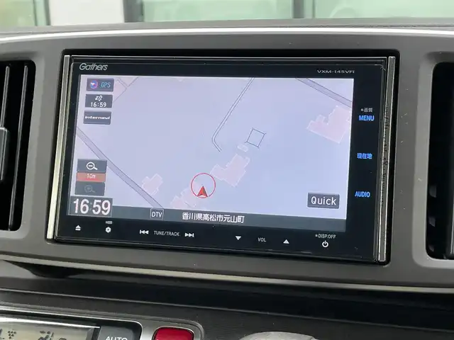 ホンダ Ｎ ＯＮＥ G 香川県 2015(平27)年 5.1万km プレミアムホワイトパール 登録時走行距離：50799km/ディーラー純正ナビ/　CD DVD BT/ETC/レベライザヘッドライト/横滑り防止装置/アイドリングストップ/ベンチシート/ISOFIX/プッシュスタート/スマートキー/スペアキー