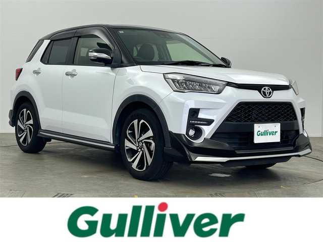 トヨタ ライズ Z 岡山県 2020(令2)年 4.9万km ブラックマイカメタリック/シャイニングホワイトパール 純正9インチディスプレイオーディオ/（フルセグ/Bluetooth/Carplay/USB）/純正エアロ【プレミアムスタイル】/（フロント/サイド/リア）/衝突軽減ブレーキ/アラウンドビューモニター/レーダークルーズコントロール/ビルトインETC/LEDヘッドライト/コーナーセンサー/レーンキープアシスト/オートハイビーム/プッシュスタート/スマートキー/アイドリングストップ/純正17インチアルミホイール/純正フロアマット/ドアバイザー/新車保証書/取扱説明書/スペアキー×１