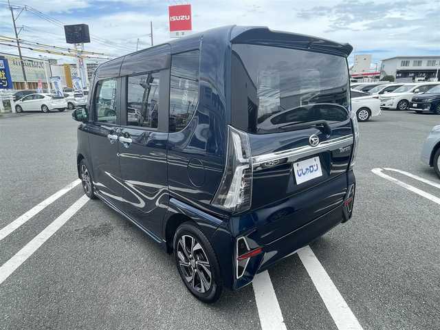 ダイハツ タント カスタム X 熊本県 2019(令1)年 8.2万km レーザーブルークリスタルシャイン (株)IDOMが運営する【じしゃロン熊本店】の自社ローン専用車両になりますこちらは現金またはオートローンご利用時の価格です。自社ローンご希望の方は別途その旨お申付け下さい/純正SDナビ【NSZN-Y69DS】/　（フルセグTV・Bluetooth・DVD・CD・USB・AM/FM）/ステアリングスイッチ/純正ドライブレコーダー/ビルトインETC/衝突軽減ブレーキ/コーナーセンサー/横滑り防止装置/アイドリングストップ/両側パワースライドドア/ISOFIX/ドアバイザー/電動格納ウィンカーミラー/純正14インチアルミホイール/純正フロアマット/純正LEDヘッドライト