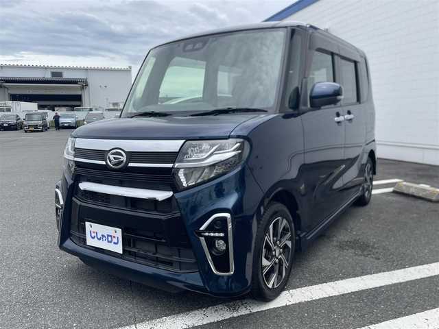 ダイハツ タント カスタム X 熊本県 2019(令1)年 8.2万km レーザーブルークリスタルシャイン (株)IDOMが運営する【じしゃロン熊本店】の自社ローン専用車両になりますこちらは現金またはオートローンご利用時の価格です。自社ローンご希望の方は別途その旨お申付け下さい/純正SDナビ【NSZN-Y69DS】/　（フルセグTV・Bluetooth・DVD・CD・USB・AM/FM）/ステアリングスイッチ/純正ドライブレコーダー/ビルトインETC/衝突軽減ブレーキ/コーナーセンサー/横滑り防止装置/アイドリングストップ/両側パワースライドドア/ISOFIX/ドアバイザー/電動格納ウィンカーミラー/純正14インチアルミホイール/純正フロアマット/純正LEDヘッドライト