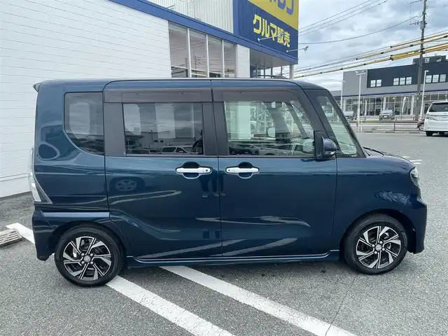 ダイハツ タント カスタム X 熊本県 2019(令1)年 8.2万km レーザーブルークリスタルシャイン (株)IDOMが運営する【じしゃロン熊本店】の自社ローン専用車両になりますこちらは現金またはオートローンご利用時の価格です。自社ローンご希望の方は別途その旨お申付け下さい/純正SDナビ【NSZN-Y69DS】/　（フルセグTV・Bluetooth・DVD・CD・USB・AM/FM）/ステアリングスイッチ/純正ドライブレコーダー/ビルトインETC/衝突軽減ブレーキ/コーナーセンサー/横滑り防止装置/アイドリングストップ/両側パワースライドドア/ISOFIX/ドアバイザー/電動格納ウィンカーミラー/純正14インチアルミホイール/純正フロアマット/純正LEDヘッドライト