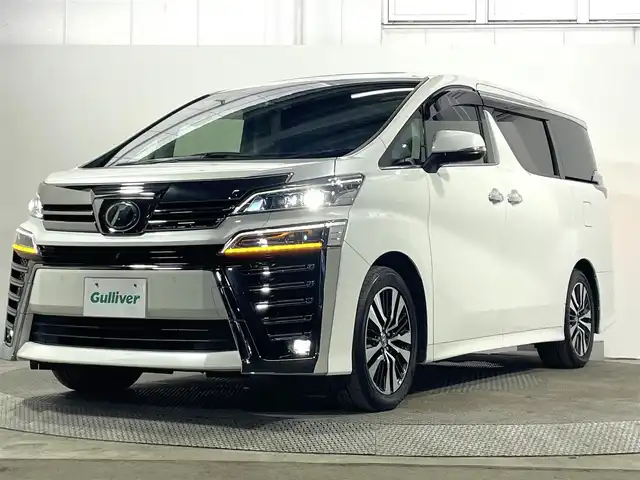 トヨタ ヴェルファイア Z Gエディション 大阪府 2019(令1)年 3.1万km ホワイトパールクリスタルシャイン サンルーフ 黒革 純正10.5incナビTV 360カメラ 後席モニター デジタルインナーミラー JBLサウンド パワーシート/ヒーター/エアコン 電動リアゲート レーダークルコン 衝突軽減ブレーキ レーンアシスト ブラインドSM