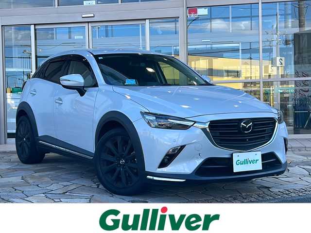 マツダ ＣＸ－３ 20S エクスクルーシブモッズ 静岡県 2018(平30)年 5.7万km セラミックM 純正SDナビ/・CD/・DVD/・フルセグＴＶ/・Bluetooth/・USB/・AM/・FM/主要装備/・衝突軽減/・レーンキープ/・追従クルコン/・コーナーセンサー前後/・HUD/・全方位カメラ/・BSM/・レザーシート/・シートヒーターD/N席/・パワーシートD席/・ハンドルヒーター/・パドルシフト/・LEDヘッドライト/・オートハイビーム/・フォグランプ/・電動パーキングブレーキ/・オートホールド/・純正フロアマット/・純正アルミホイール