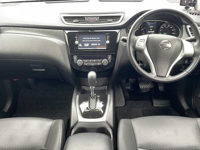 日産 エクストレイル 20X エマージェンシーブレーキ 福島県 2015(平27)年 6.5万km ダイヤモンドブラック 4WD 7人乗 純正ナビ フルセグTV Bluetooth バックカメラ 衝突軽減ブレーキ ETC パワーバックドア ドライブレコーダー LEDヘッドライト フォグランプ オートライト スマートキー