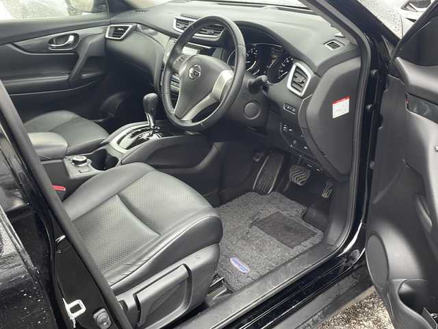 日産 エクストレイル 20X エマージェンシーブレーキ 福島県 2015(平27)年 6.5万km ダイヤモンドブラック 4WD 7人乗 純正ナビ フルセグTV Bluetooth バックカメラ 衝突軽減ブレーキ ETC パワーバックドア ドライブレコーダー LEDヘッドライト フォグランプ オートライト スマートキー