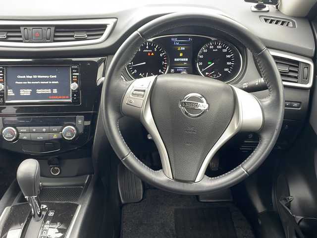 日産 エクストレイル 20X エマージェンシーブレーキ 福島県 2015(平27)年 6.5万km ダイヤモンドブラック 4WD 7人乗 純正ナビ フルセグTV Bluetooth バックカメラ 衝突軽減ブレーキ ETC パワーバックドア ドライブレコーダー LEDヘッドライト フォグランプ オートライト スマートキー